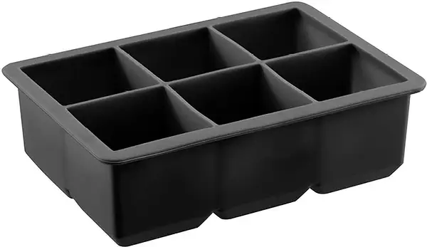 Ijs Iskuber XL 5x5 cm svart silicon Dorre - bild 1