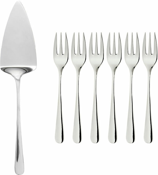 Sallie Serverings set tårtspade gaffel 6 st Dorre - bild 1