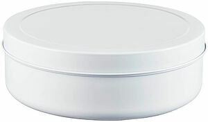 Brea Brödskrin Vit diameter 30 cm höjd 10,5 cm Dorre