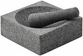 Mira Mortel granit fyrkantig 18,5 cm invändig 16,5 cm Dorre