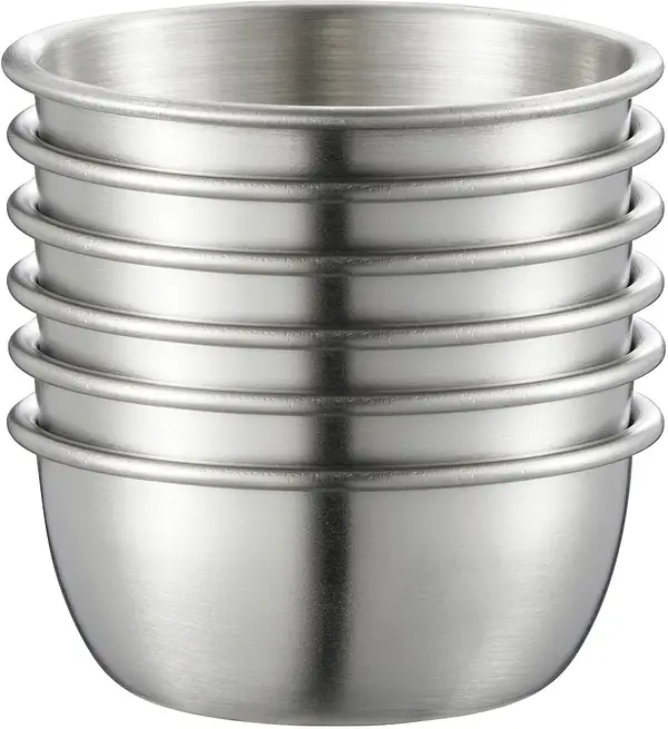 Dian Dippskålar 6-pack rostfritt stål 6 st 6x2,6 cm Dorre - bild 1