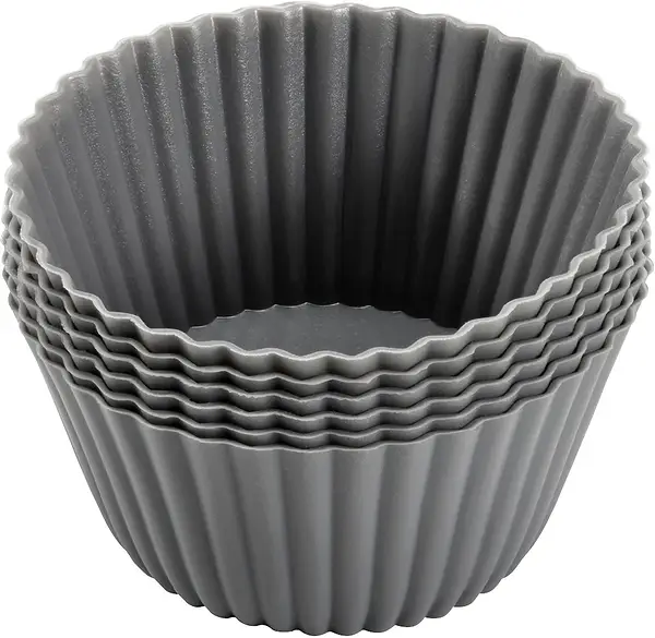 Cookie Muffinsform XL Silikon 6-pack Ø9x4,3 cm Dorre - bild 1