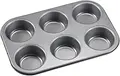 Karabo Muffinsform kolstål 6 kupformer Dorre