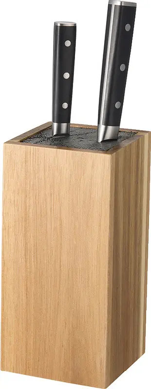 Kini Knivblock fyrkantigt akaciaträ FSC 23,5 cm Dorre - bild 1