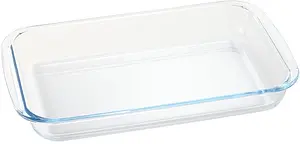 Une Ugnsform 39x23,5 cm 3 lit glas Dorre
