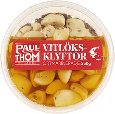 Vitlöksklyftor Ört Paul och Thom