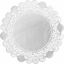 Spetspapper rund 32 cm Duni