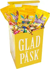 Påskbox 30 cm med Glad Påsk godismix
