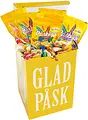 Påskbox 30 cm med Glad Påsk godismix
