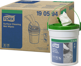 Tork Våtdukar för Ytrengöring W14
