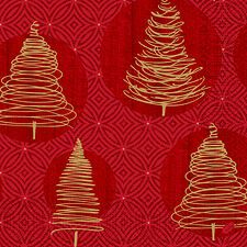 Servett 3 L Elegant Trees 40x40 cm Duni