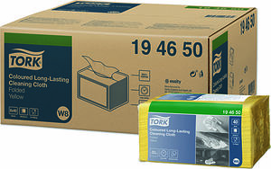 Tork Rengöringsduk Färgkodad Gul W8