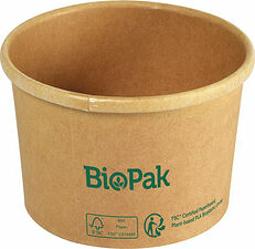 Ronda Bowl Short 240 ml brun papper Duni