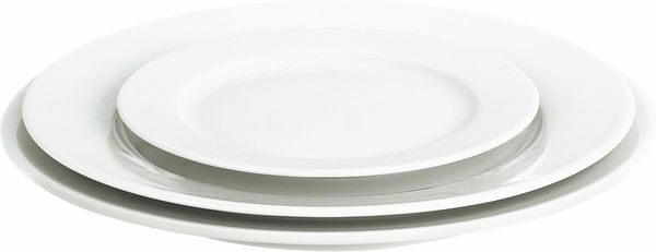Sancerre tallrik flat vit 17 cm Pillivuyt - bild 1