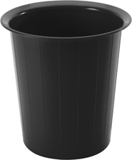 Papperskorg 14 L Svart Nordiska Plast