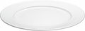 Plisse tallrik flat vit 24 cm Pillivuyt