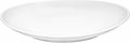 Plisse steaktallrik oval vit 29,5 cm Pillivuyt