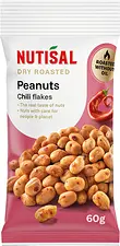 Nutisal Peanuts Chili flakes Dry Roasted