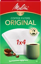 Kaffefilter 1x4 Vitt Original Melitta