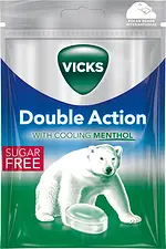 Vicks Double Action Sockerfri påse