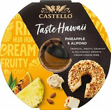 Castello® Färskost ring Taste Hawaii ananas mandel