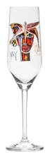 Champagneglas 30 cl Butterfly Messenger IV Carolina Gynning