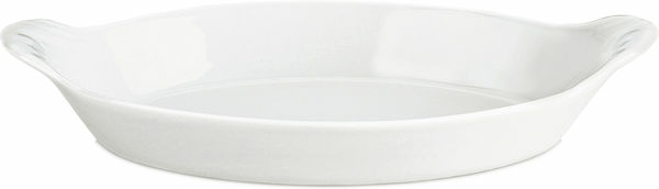 Serveringstallrik oval nr. 8 vit 23 cm Pillivuyt - bild 1