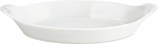 Serveringstallrik oval nr. 10 vit 28 cm Pillivuyt - bild 1