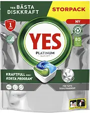 Maskindiskmedel Yes Platinum Original 80-p