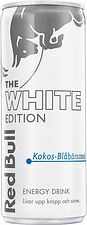Red Bull Energy Drink White Edition Kokos Blåbär burk