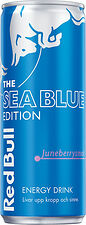 Red Bull Energy Drink Sea Blue Edition Juneberry burk