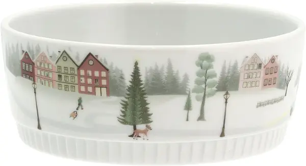 Vinter Skål rak kant 0,5 L Pillivuyt - bild 1