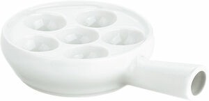 Snigelpanna vit med handtag 11,5 cm Pillivuyt