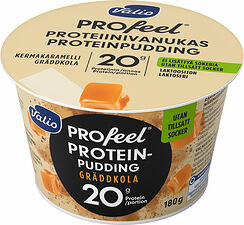 PROfeel Proteinpudding Gräddkola LF Valio