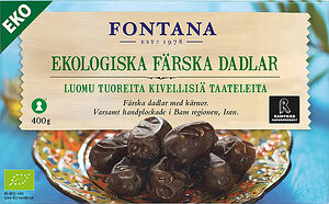 Dadlar Färska Ekologiska Fontana