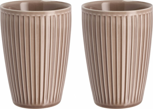 Plissé termosmugg woodrose 25 cl 2-p Pillivuyt - bild 1