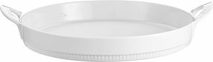 Toulouse fat runt vit 30 cm Pillivuyt