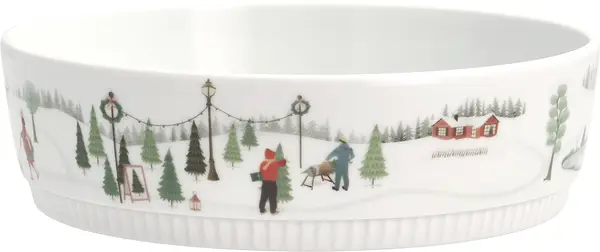Vinter Skål Låg Nr 4 20 cm 1,2 L Pillivuyt - bild 1
