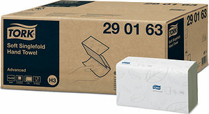 Tork Handduk Singlefold Mjuk H3