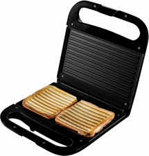 C3 Ciabatta 2 Smörgåsgrill Svart
