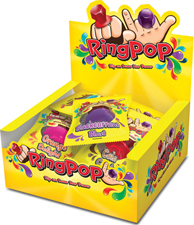 Klubba Ring Pop Bazooka Candy Brand
