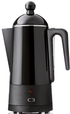 C3 Perkolator Design Svart 6 koppar