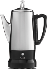 C3 Perkolator Basic ECO 6 koppar