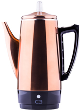 C3 Perkolator Basic Koppar 12 koppar