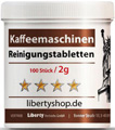 Rengöringstablett Espresso Liberty