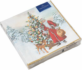 Servett 25x25 Santa with Fir Tree Winter Villeroy & Boch