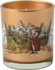 Ljuslykta Winter Special Vot Santa w. sleigh Villeroy & Boch
