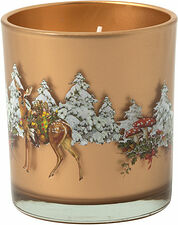 Ljuslykta Winter Special Votive Deer in forest Villeroy