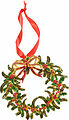 Winter Collage Accessories Metal hanger xmas wreath Villeroy