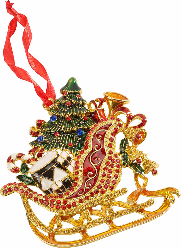 Winter Collage Accessories Metal hanger Sleigh Villeroy & Bo - bild 1